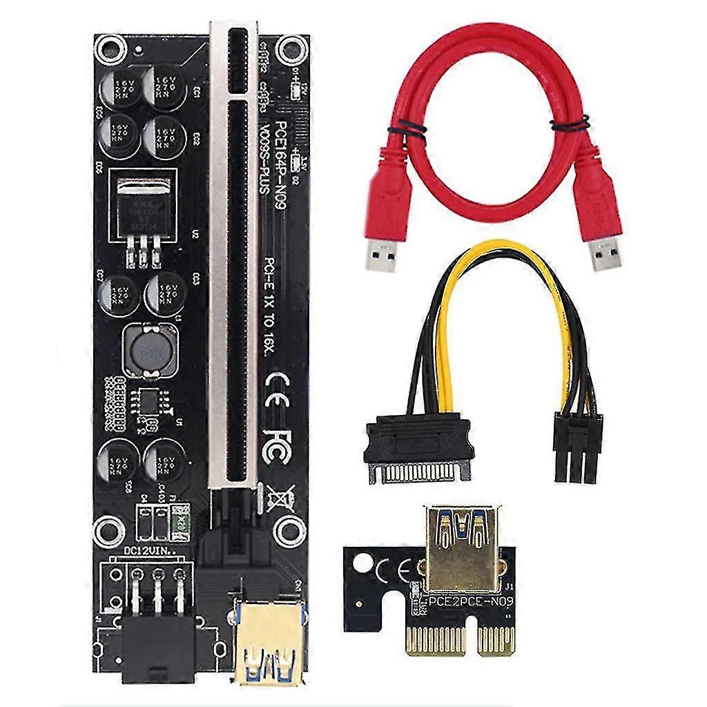 Pci-e Riser Pcie Extension Cable Usb 3.0 Graphics Card Dedicated For Mining