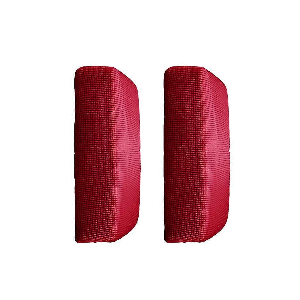 2Pcs Red_Size S Sofa Seat Cushion Couch Slipcover Protector