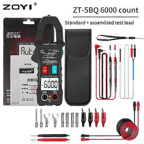 ZOYI ZT-5BQ Bluetooth Clamp Meter Multimeter Digital Current Pliers Amperometric Meter AC/DC Voltmeter Ammeter Auto Range Tester