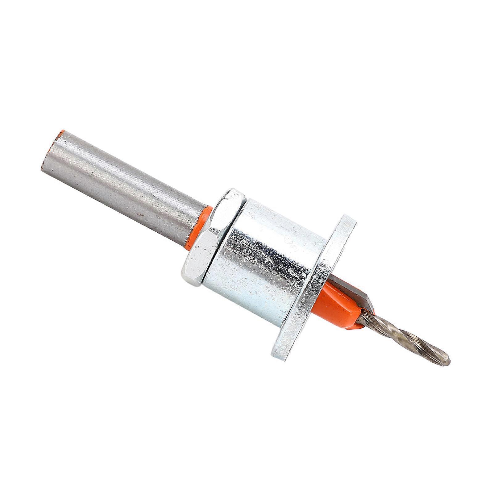 Adjustable Limit Taper Drill Spiral Countersink Chamfer Bit compatible with Wood Plastic Metal Processing 2.8x8mm