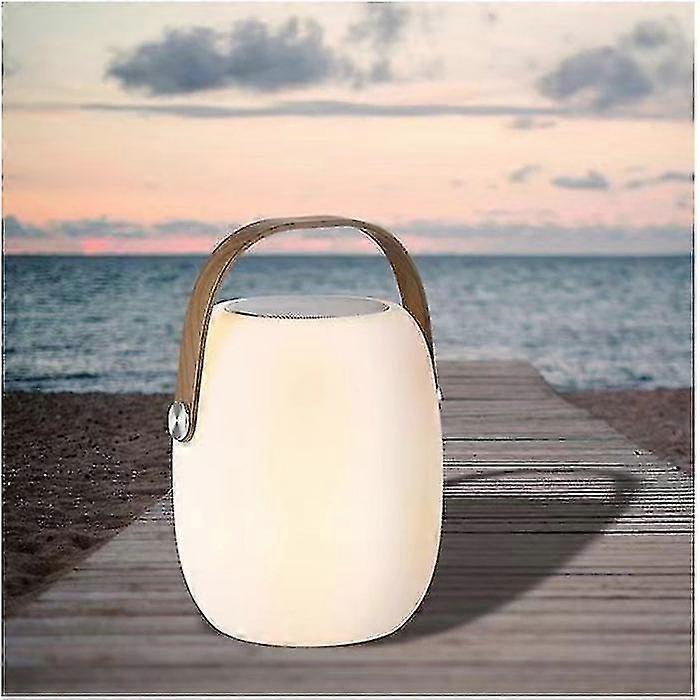 Gloeiende draagbare led luidspreker lantaarn