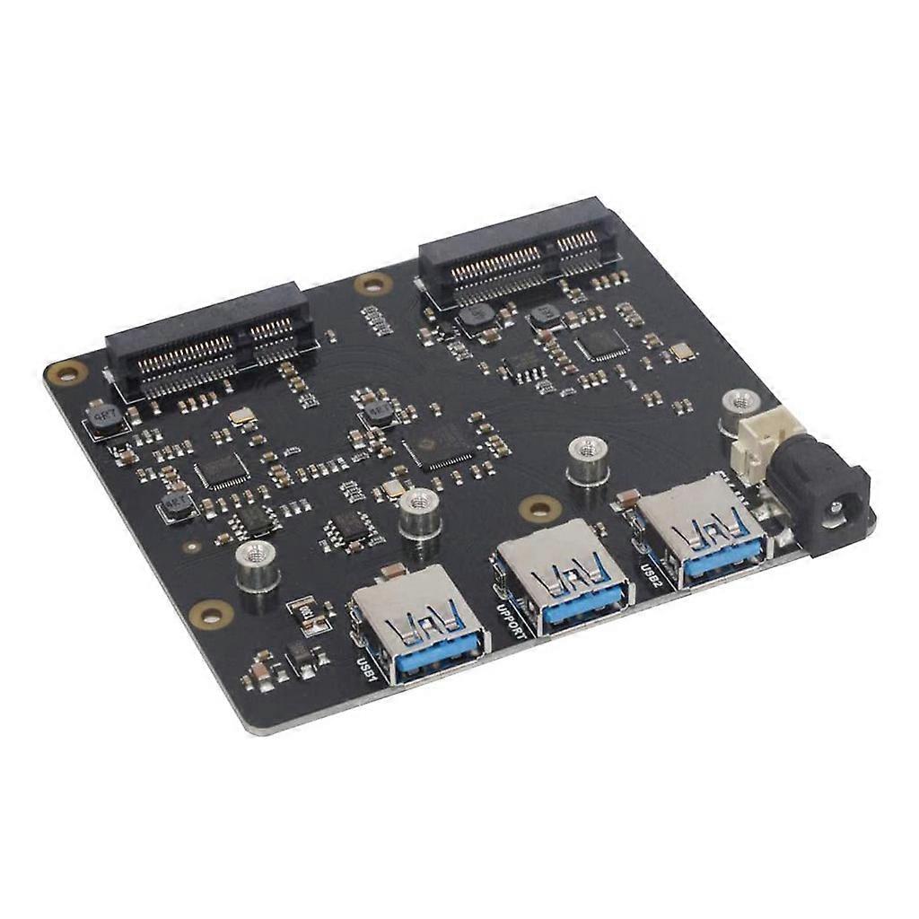 X852 Dual for M Sata SSD bővítőkártya kompatibilis a Raspberry Pi sorozattal