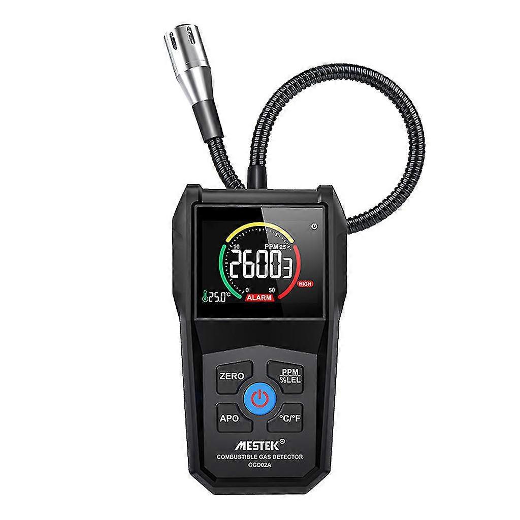 Handhled Gas Detector Portable Natural Gas Tester Detector Combustible Propane Methane Gas Sensor Sniffer Lcd Dispaly