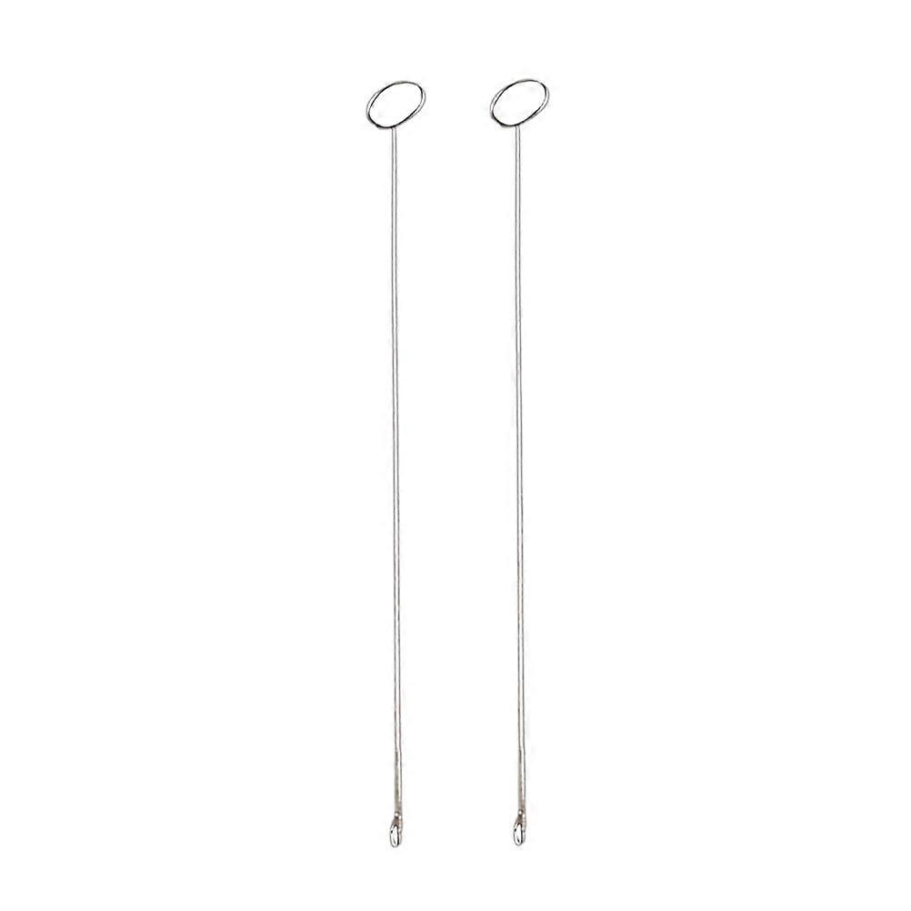 2 Pcs Ring Kit Turn Straps Inside Out Turner Hook Crochet Hook Needle Sewing Loop Turner