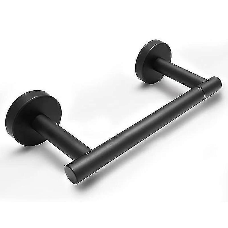 Black Toilet Paper Holder Bathroom Flexible Toilet Paper Handle On The Wall Large Roll Holder