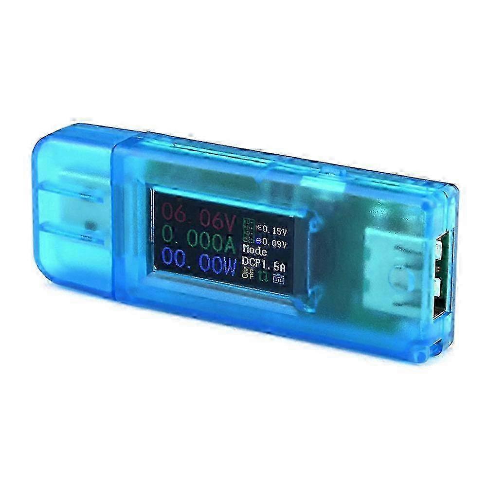 0.96 Inch IPS LCD Display 13 in 1 Multi-Function USB Tester Voltage Current Power Meter Voltmeter Ammeter DC 4-30V 5A