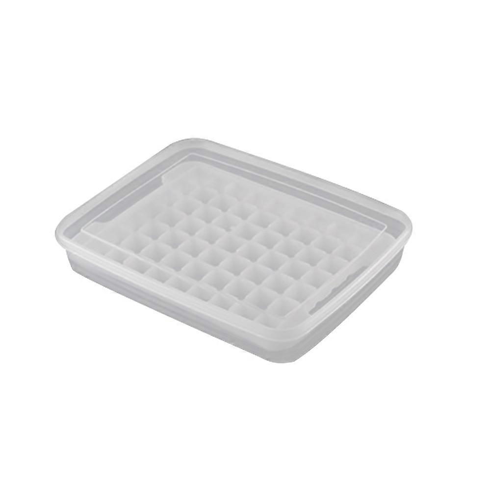 1/2/4-Layer Kitchen Bar Ice Cube Maker Tray Holder Mold Container Box with Lid