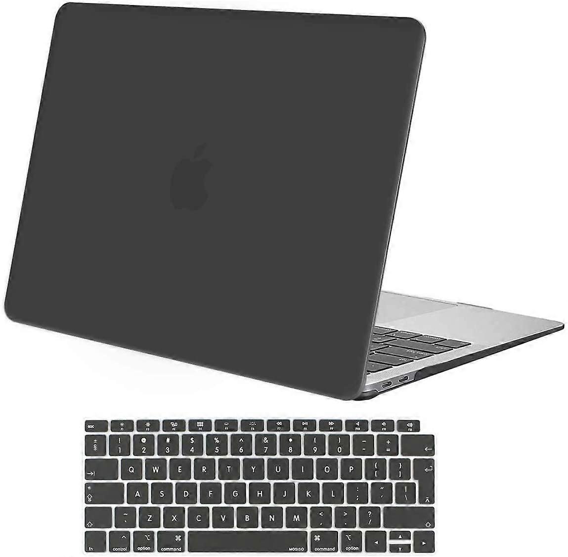 Space Gray  Compatible with MacBook Air 13 inch Case 2022 2021 2020 2019 2018 M1 A2337 A2179 A1932 Retina Display with Touch ID, Protective Plastic Ha