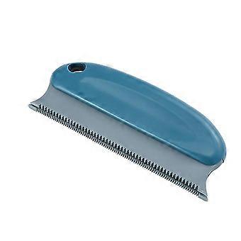 Tierhaarentfernungsbürste für Auto, Teppich, Sofa, Schaber, 1 Stück, Dunkelblau