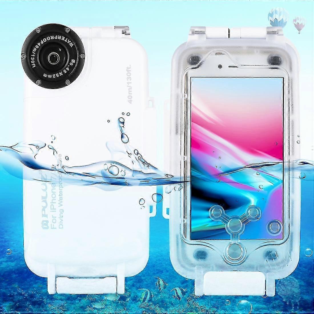 40m/130ft Waterproof Case For Iphone Se 2020 & 8 & 7