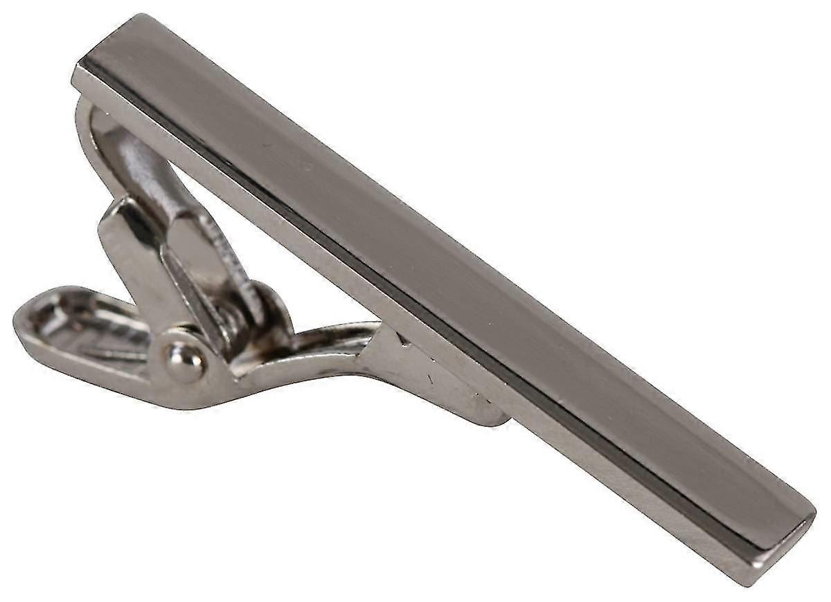 Michelsons of London Plain Tie Clip - Silver