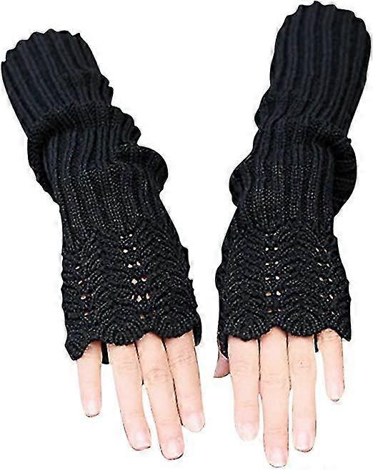 Women's Scale Warm Knitted Arm S Gs2set +