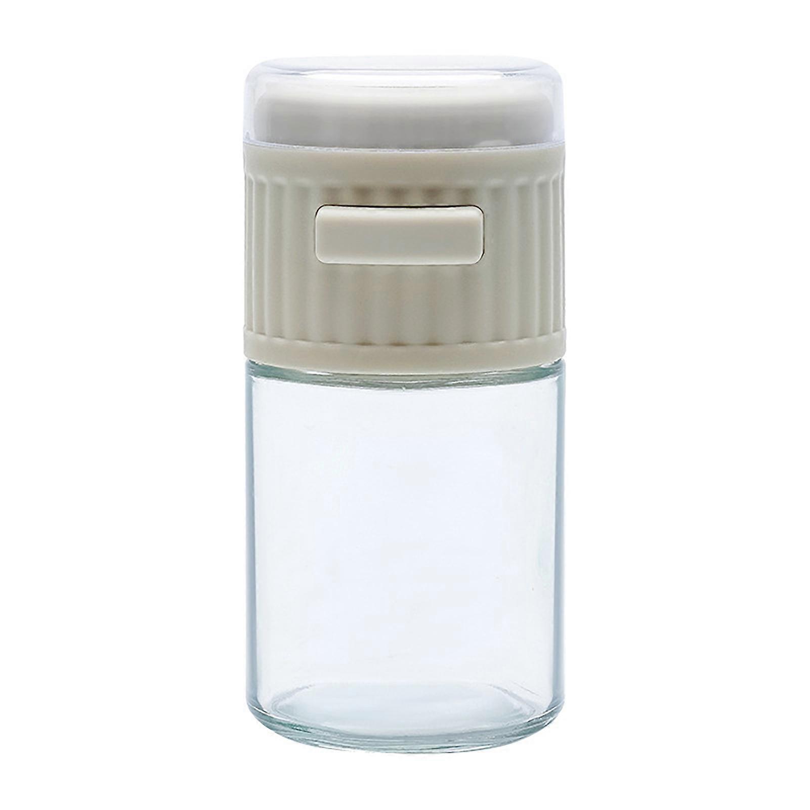 Salt Shaker Clear Precise Control Quantitative Each Press 0.5g Healthy Daily Intake Airtight Pepper Spice Dispenser Measuring Seasoning Bottle Kitchen