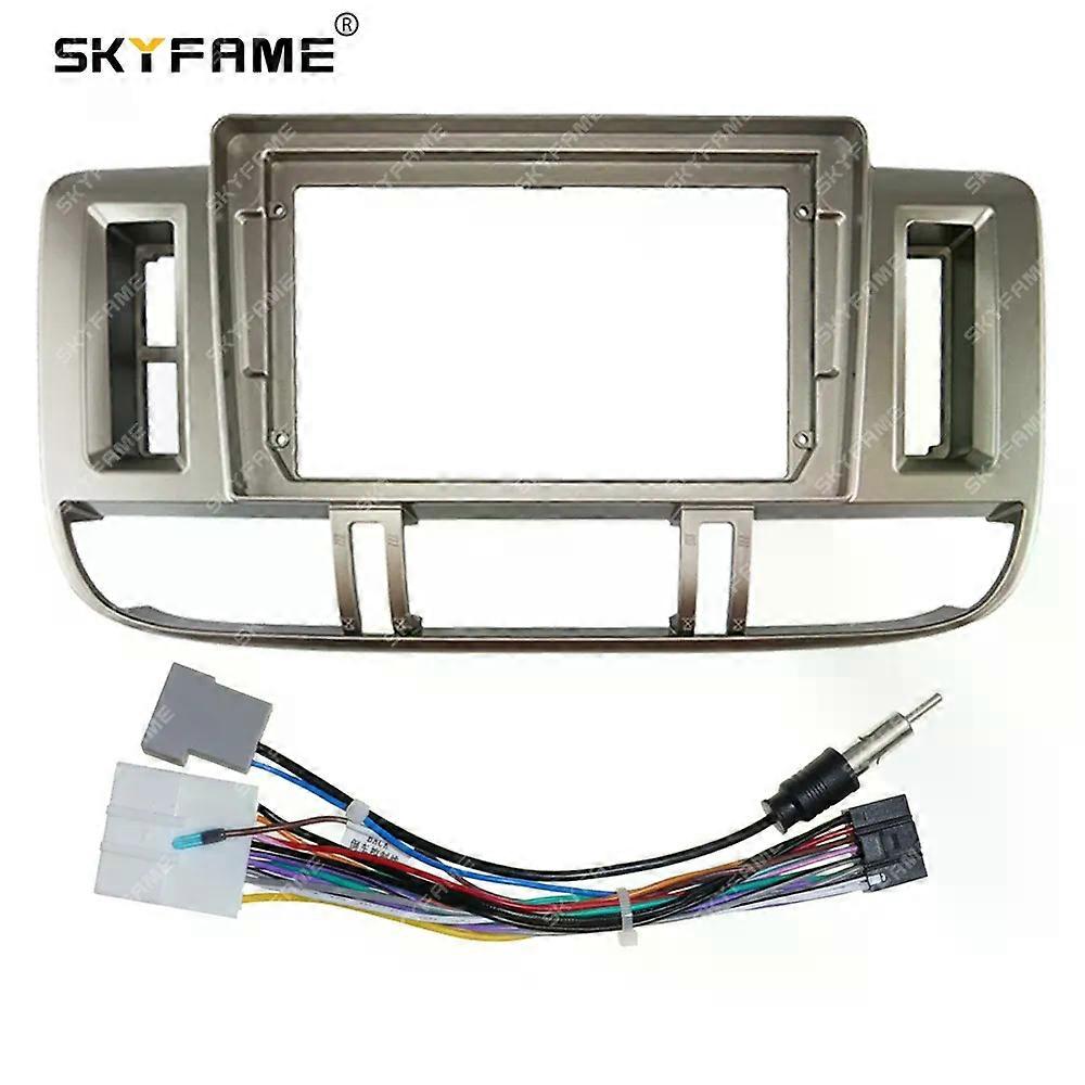Applies to Car Frame Fascia Adapter Android Radio Dash Fitting Panel Kit For Nissan X-trail T30 Xtrail