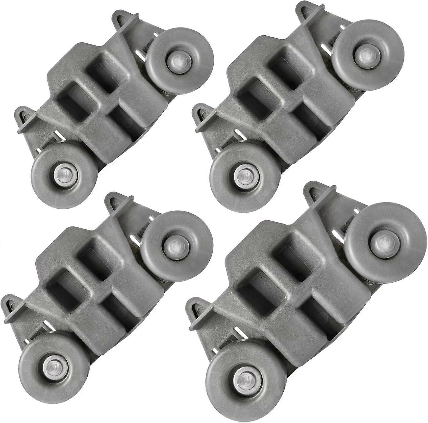Dishwasher Wheels Replacement for KitchenAid, Whirlpool, Kenmore, Maytag – Upgraded Durable Design and Compatibility