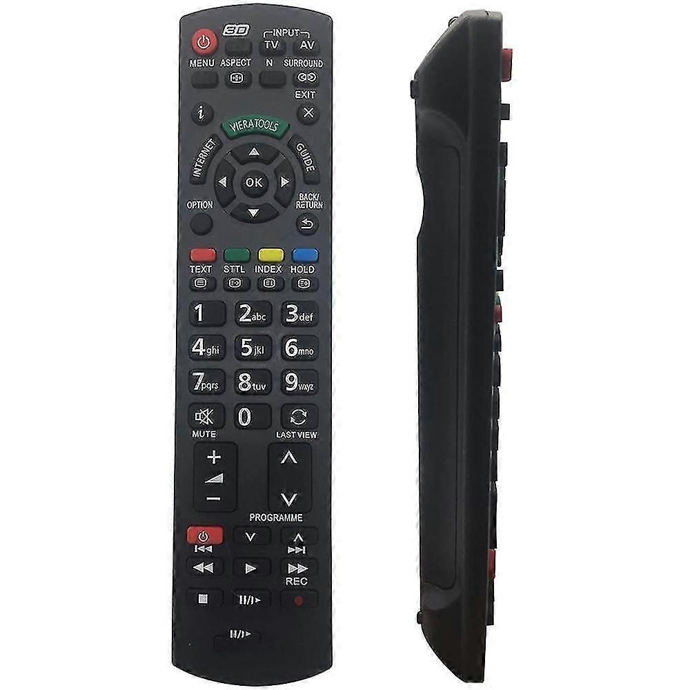 Universal Luminous Replacement Remote Control ForViera Tv/viera Link/3d/lcd/led/hdtv, Works With AllTvs Led/lcd/plasma