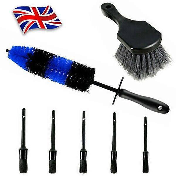 Car Detailing Brush Set for Wheel Cleaning Rotating Wheel Brush Car Cleaner MK2419