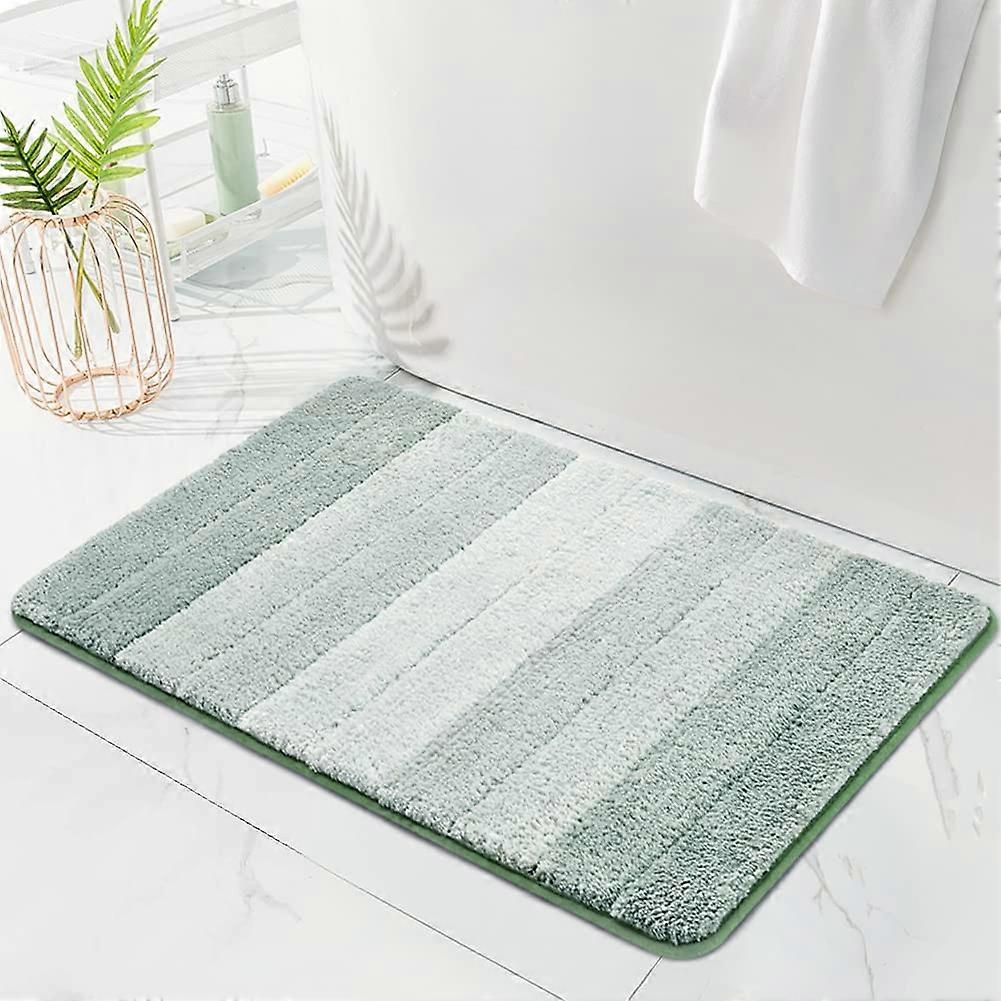 Ombre Non-Slip Ultra Soft Water Absorbent Quick Dry Machine Washable Bath Mat 17" x 24"