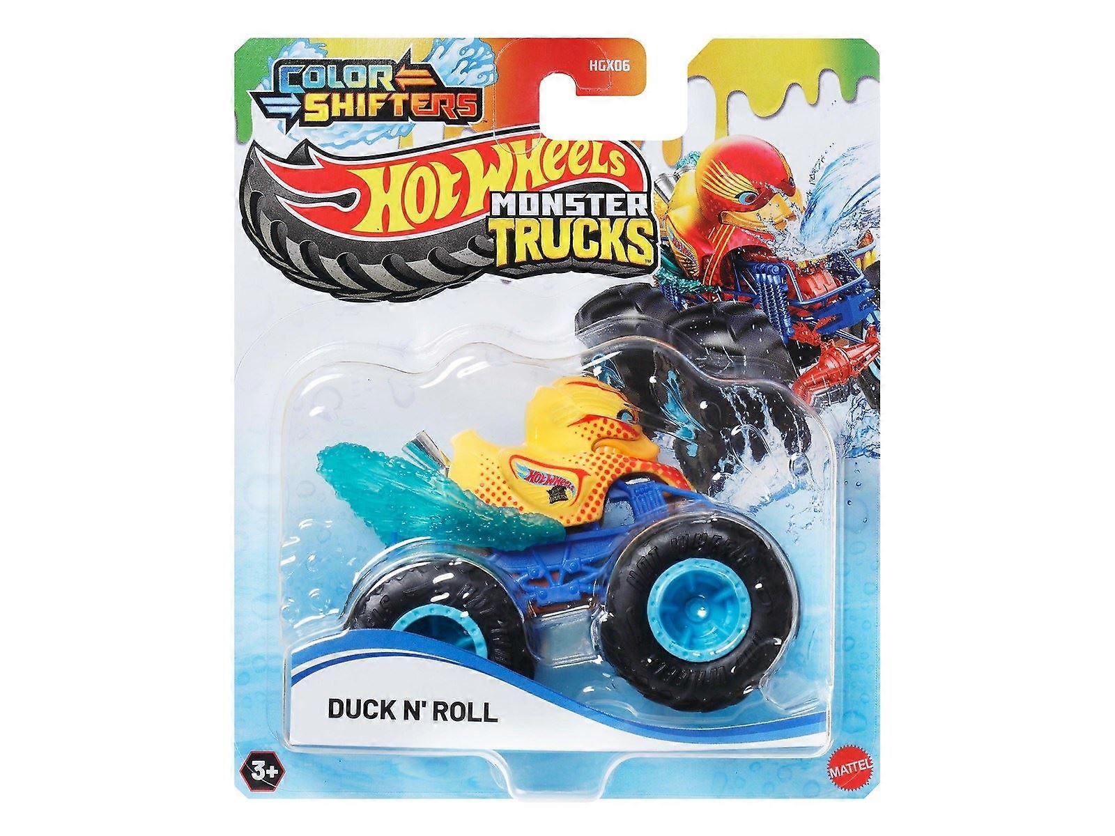 Hot Wheels - Monster Trucks Colour Shiffter - DucknRoll Toy