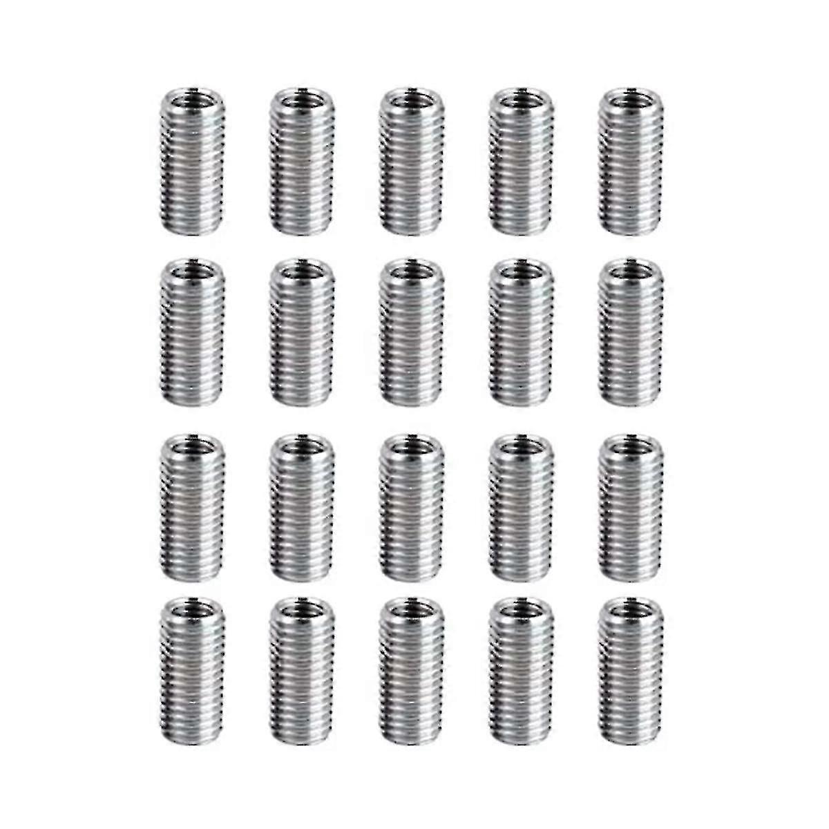 unique 20 Pcs Thread Reducing Nuts, M8 Male to M6 Female Thread Screw Sleeve Bolt Conversion Nuts, Threaded