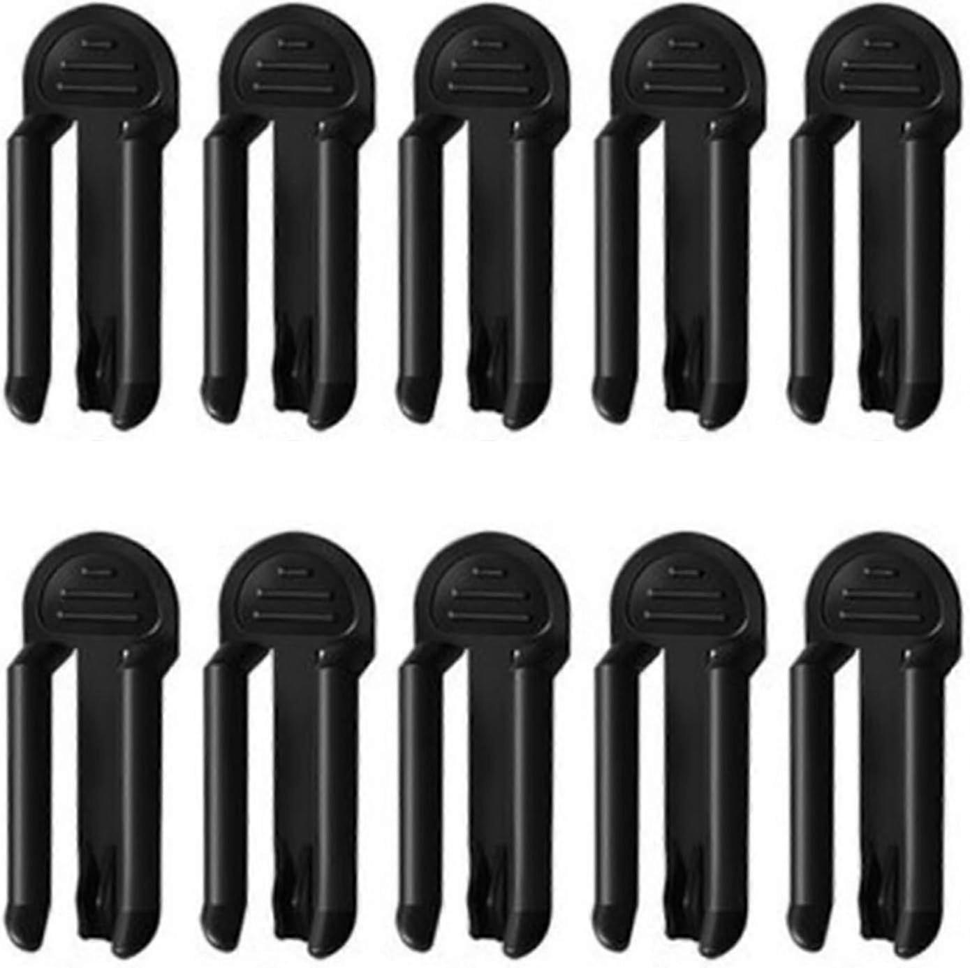 Plastic Trash Can Clip, Fixed Trash Can Holder Clip, 12 Pieces Trash Can Closure Clip, Anti-Fall Trash Can Clip, Clip Clamp Holders, Practical Trash