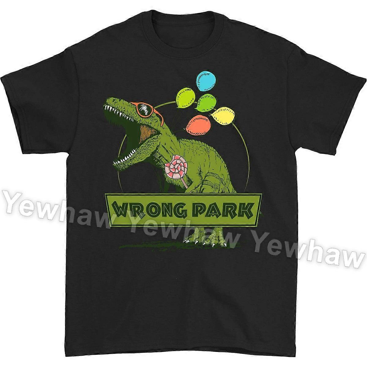 Tričko Dinosaur Wrong Park, vtipný T-rex