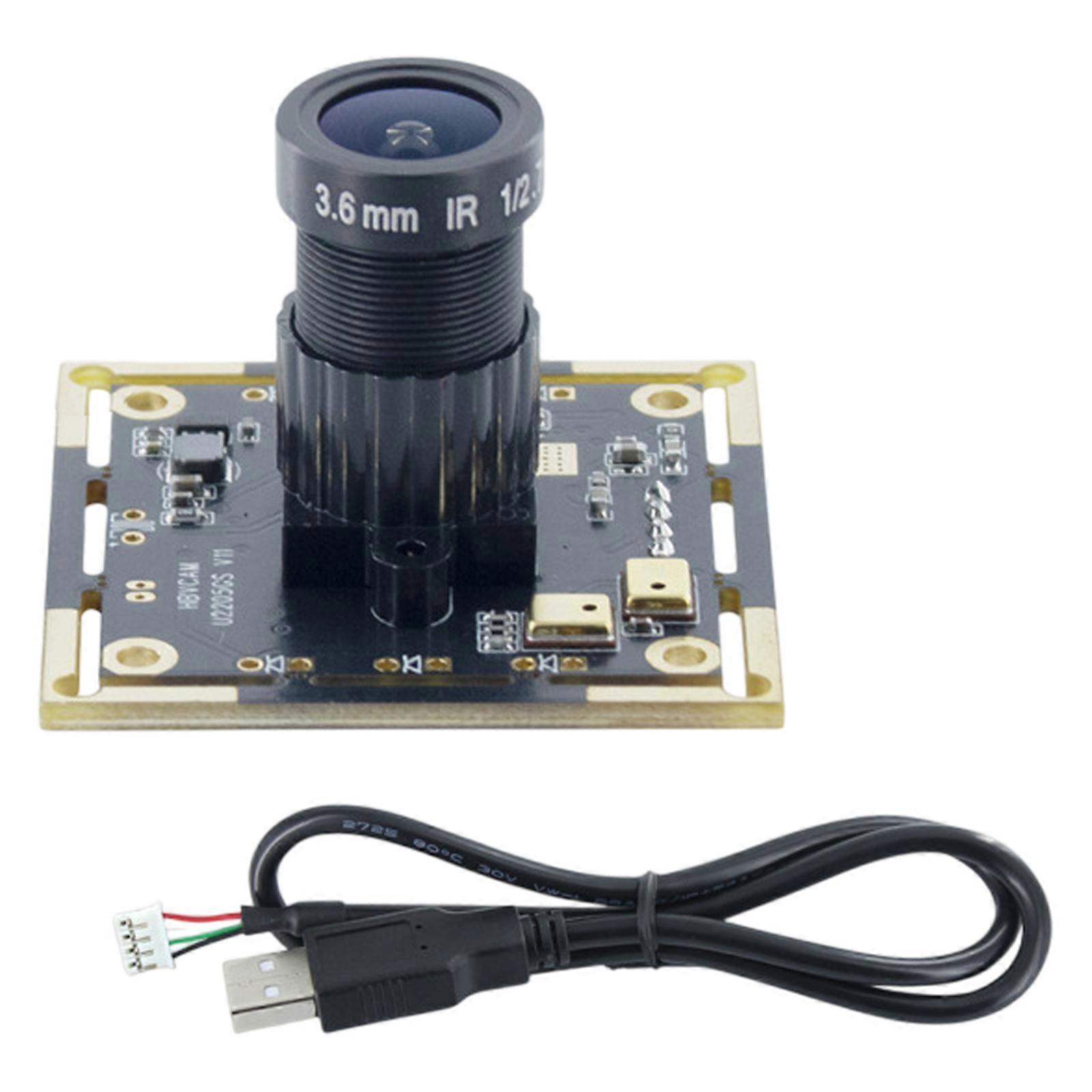 200MP Global Shutter USB Camera Module for Fast Scanning and Recognition with 94°/100°/130° Wide Angle View Captures