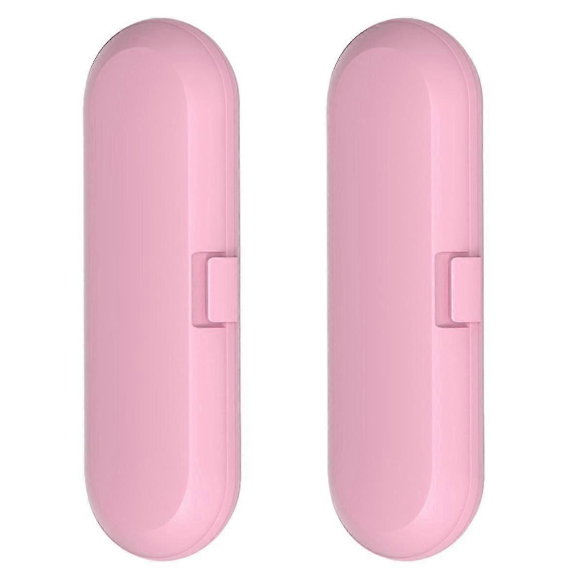 2Pcs Protable Electric Toothbrush Travel Box Storage Case for Universal Toothbrush Handle Tooth Bru JN