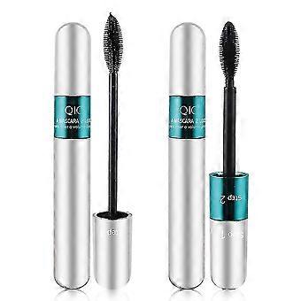 2x Waterdichte Sneldrogende Wimpers Krullende Verlengende Make-up Wimpers