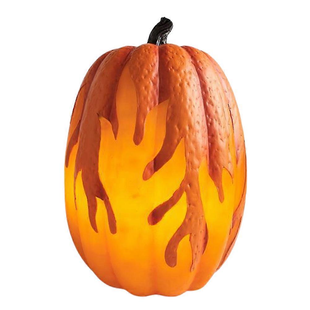 מופעל על ידי סוללה ג'ק O פנס להבה מואר מסיבת דלעת לטובת קישוט הבית ליל כל הקדושים