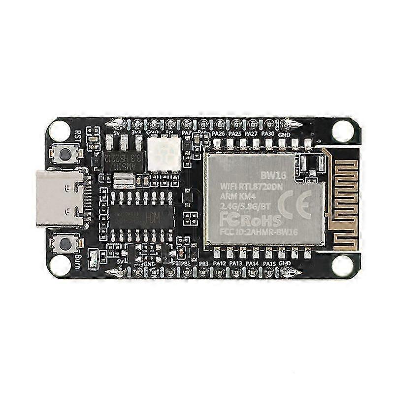 BW16-Kit utvecklingskort RTL8720DN Dual-Band Wi-Fi Low-Power Bluetooth BLE-modul Typ-C-gränssnitt