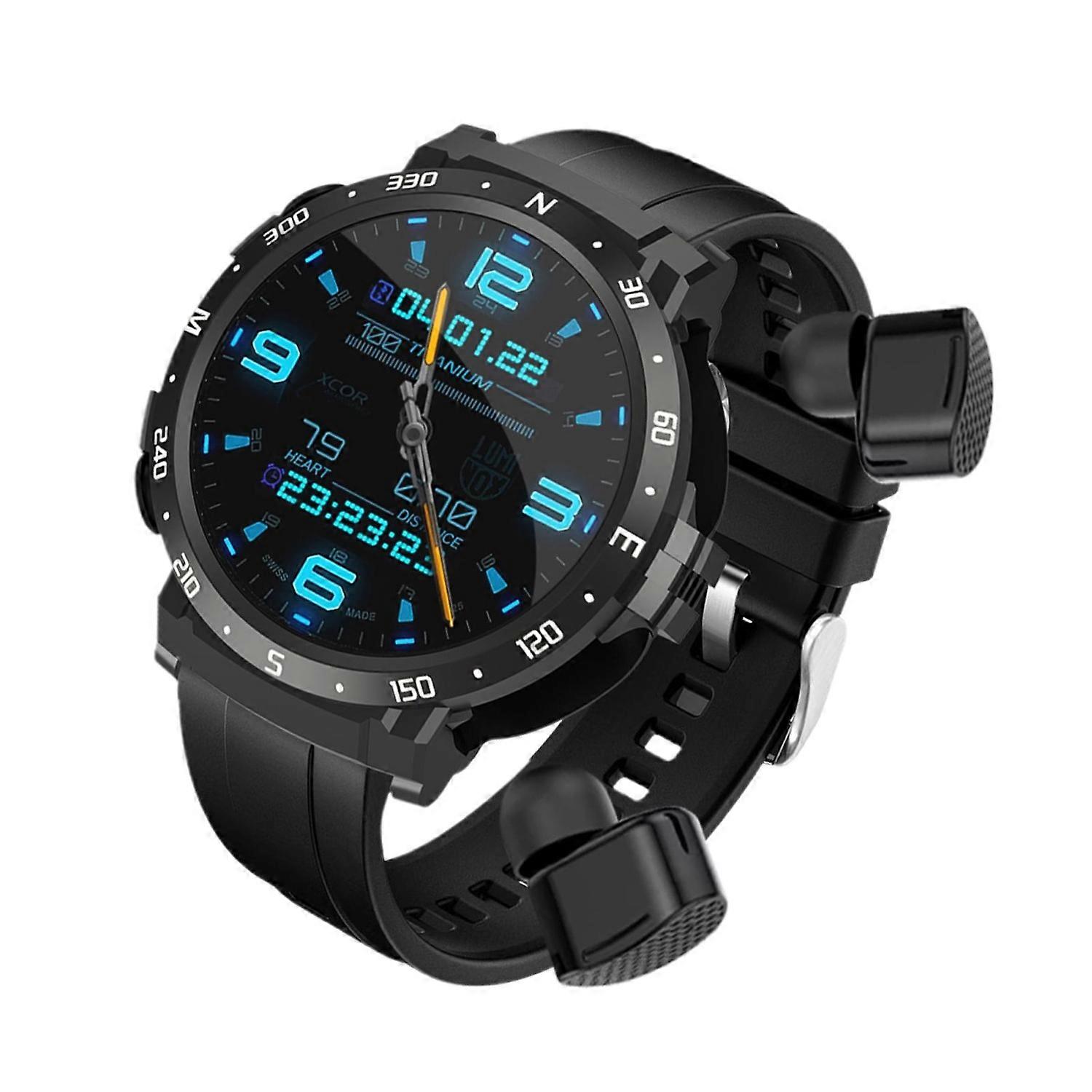 Headphones Smart Watch Q10