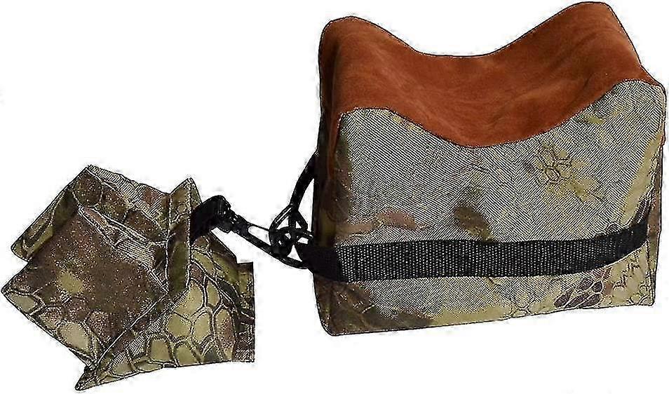 Gewehr- und Luftgewehr-Schießpad-Set mit vorderer und hinterer Auflage für präzises Schießen