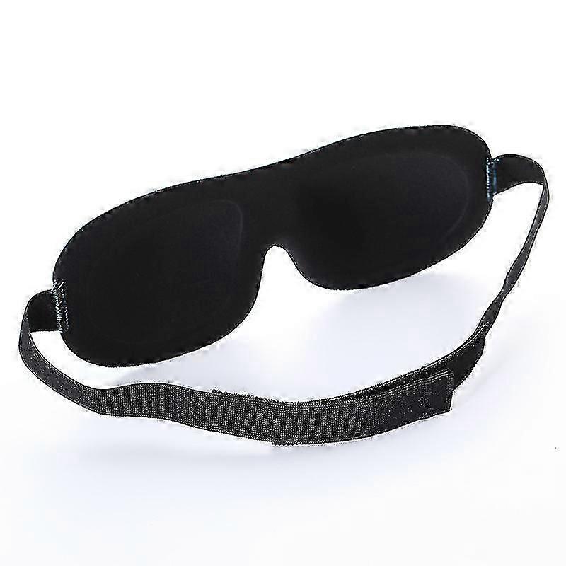 Sleep Mask, Upgraded 3D Contoured 100% Blackout Eye Mask for Sleeping with Adjustable Strap, Comfortable Soft-Good