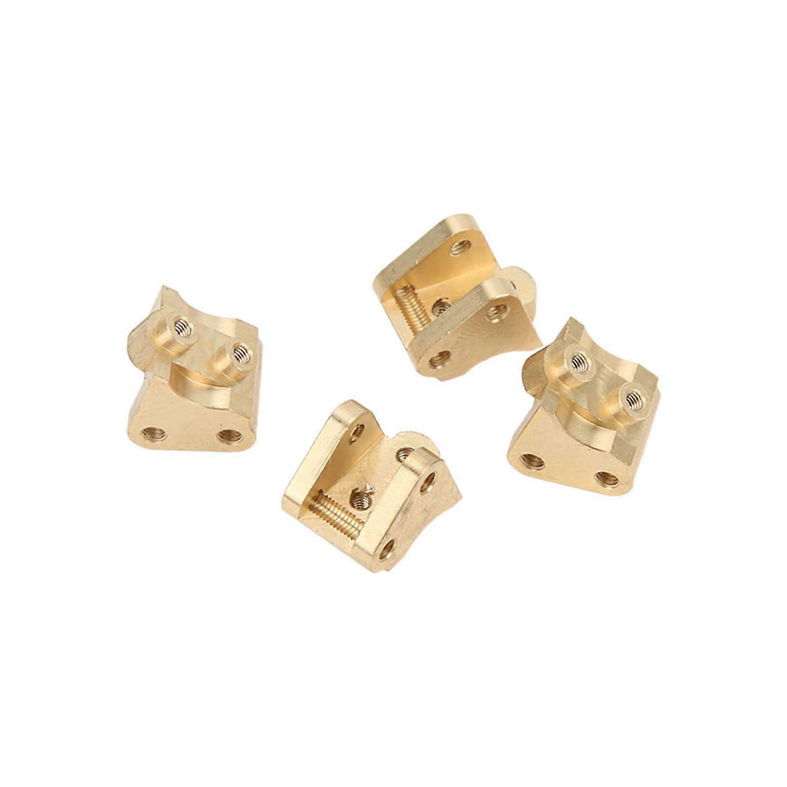 Brass Front & Rear Axle Link Rod Mounts for 1/10 RC Crawlers