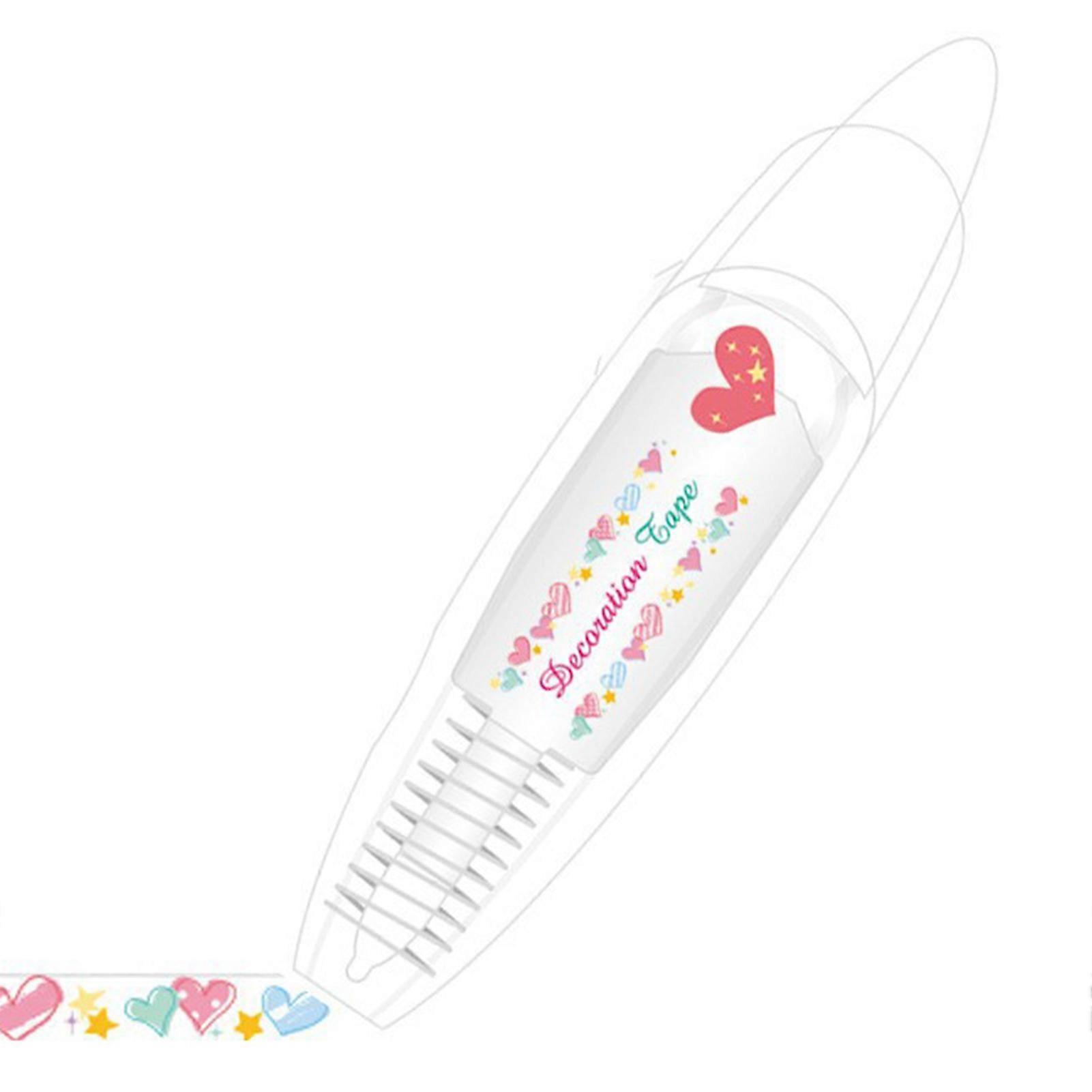 Cute DIY Tape Pen for Kids, 27 Patterns, Easy to Use, Premium Plastic, Perfect for Scrapbooks, Cards & Crafts