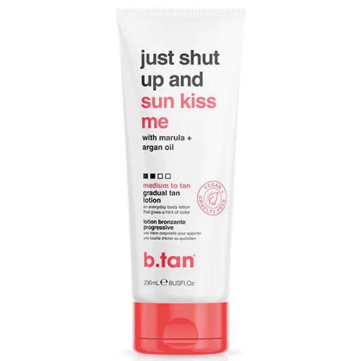 B.tan Just Shut Up and Sun Kiss Me Daily bronzing and illuminating balm 236ml