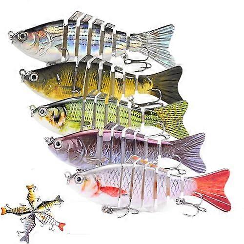 Fishing Gear - Probero Bionic Swimming Bait Robotic Lures for Freshwater, 3D Lifelike Swimming Action, Durable Material