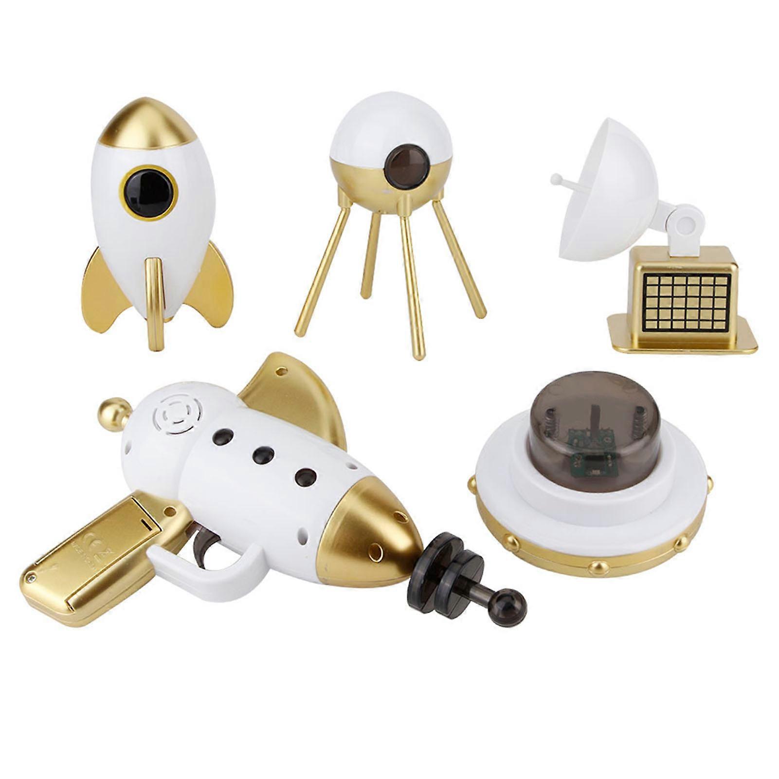 Children Kid Electric Sound Light Simulation Outer-Space Models Intelligent Toy