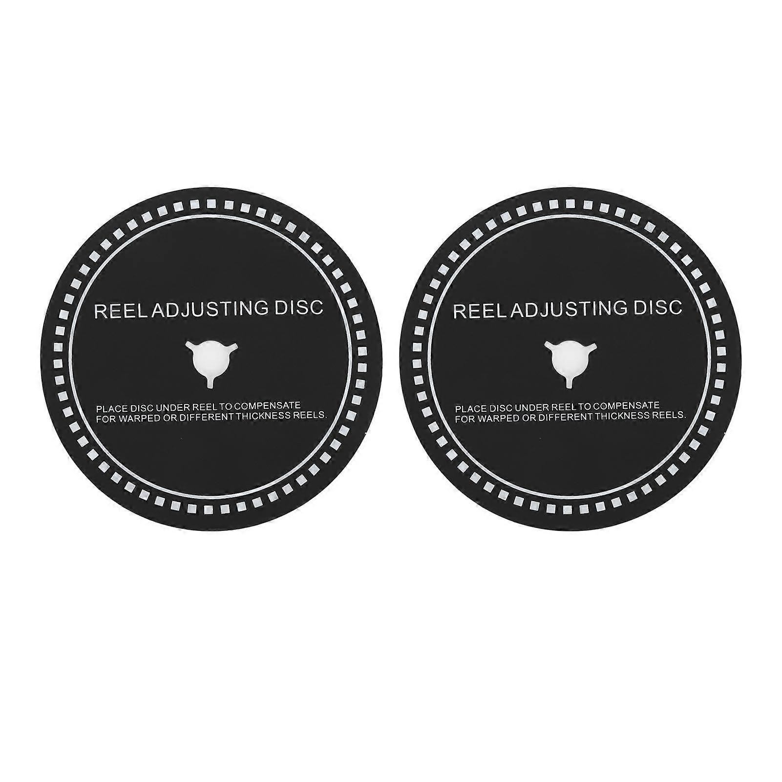 2Pcs Nab HUB Adapter Spacer 82mm Diameter Replacement Silicone Reel Adjusting Disc for Revox Studer Revox for Teac Reel to Reel Tape Recorders 0.3mm/
