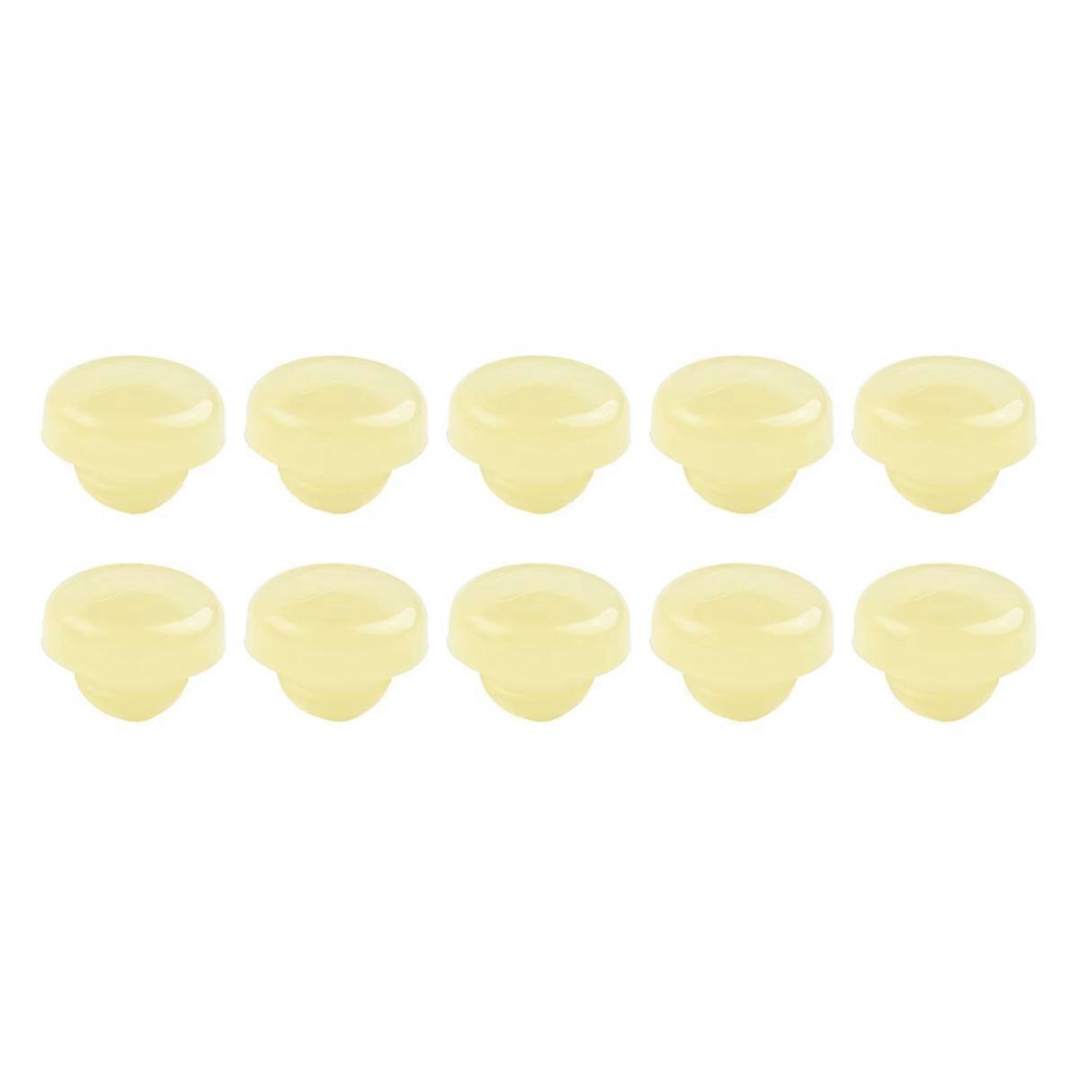 10Pcs Car Brake Clutch Pedal Switch Rubber Stopper 46584-S0100 for Sentra Auto Parts
