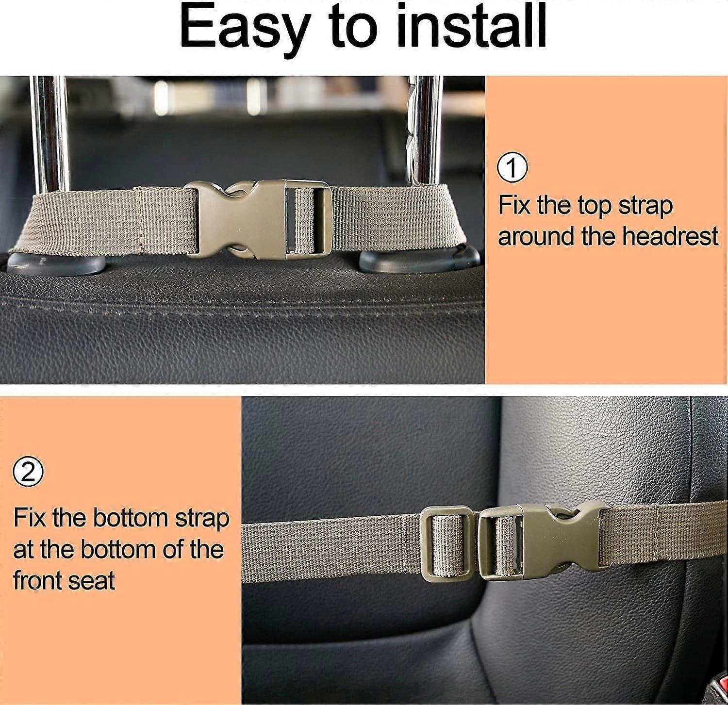 Tactical Car Seat Back Gun Rack Organizer For Rifles And Shotguns Car ...