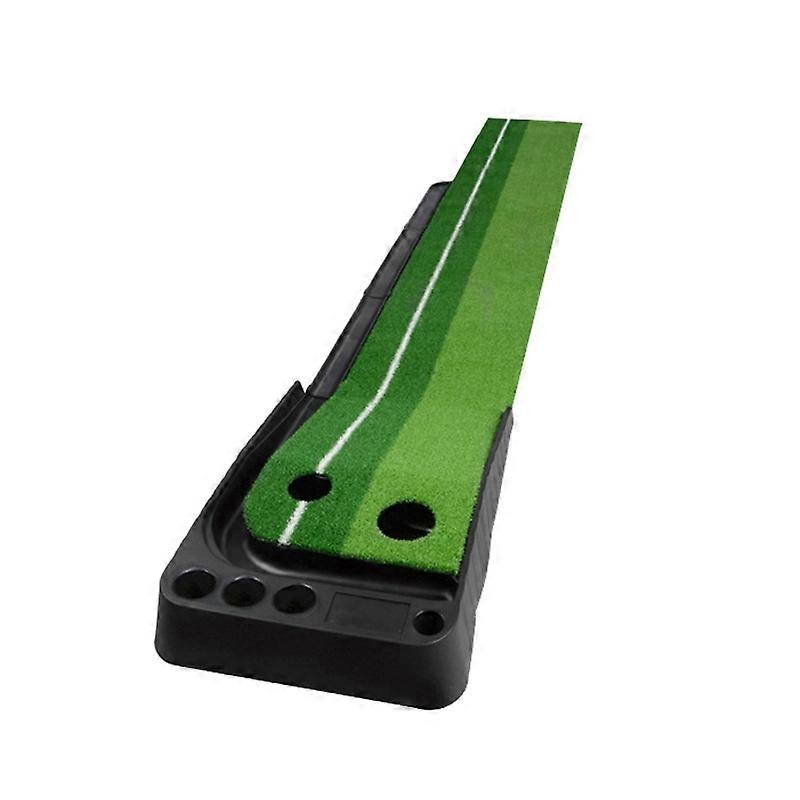 Golf Mini Putting Mat Push Rod Trainer