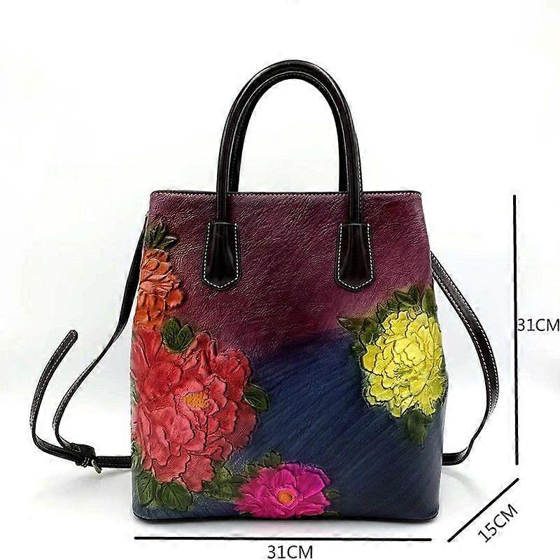 Retro weibliche Tasche Retro Eimer Handtasche