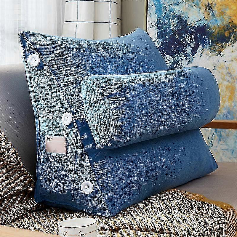Adjustable Bed Wedge Pillow for Reading in Bed and Neck Support