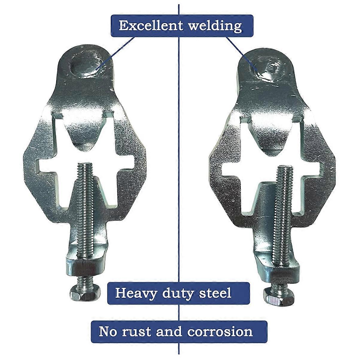 T Post Gate Hinge Pins Heavy Duty T-Post Gate Hinge for Farm Gate Garden and Backyard Gate