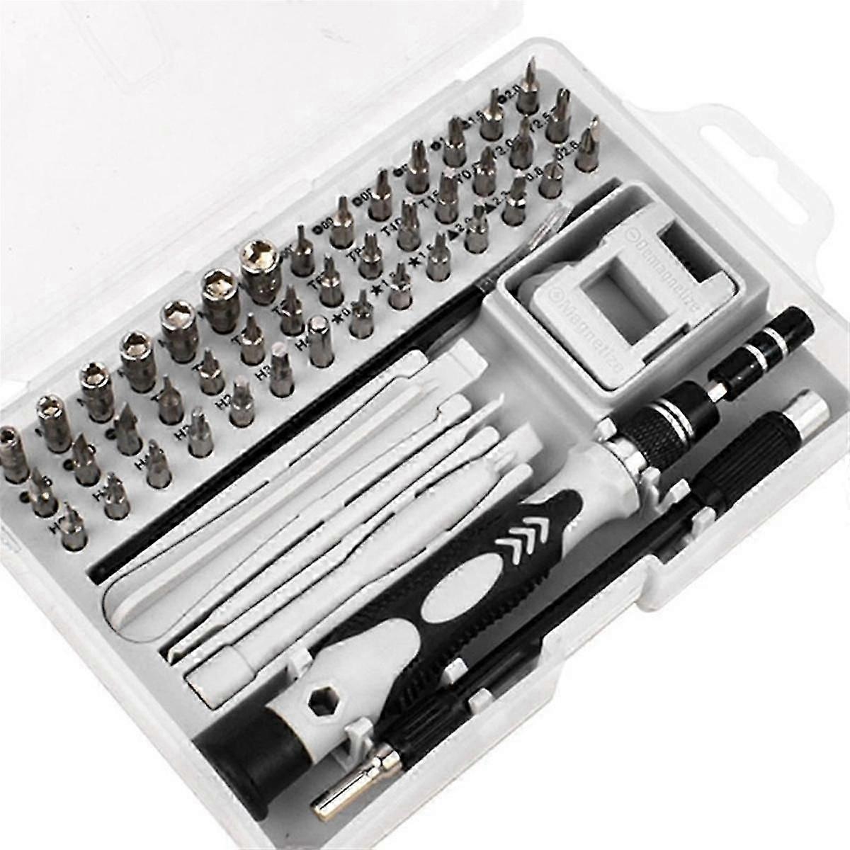 52-In-1 Multifunctional Screwdriver Set Watch Repair Mobile Phone Disassembly Tool