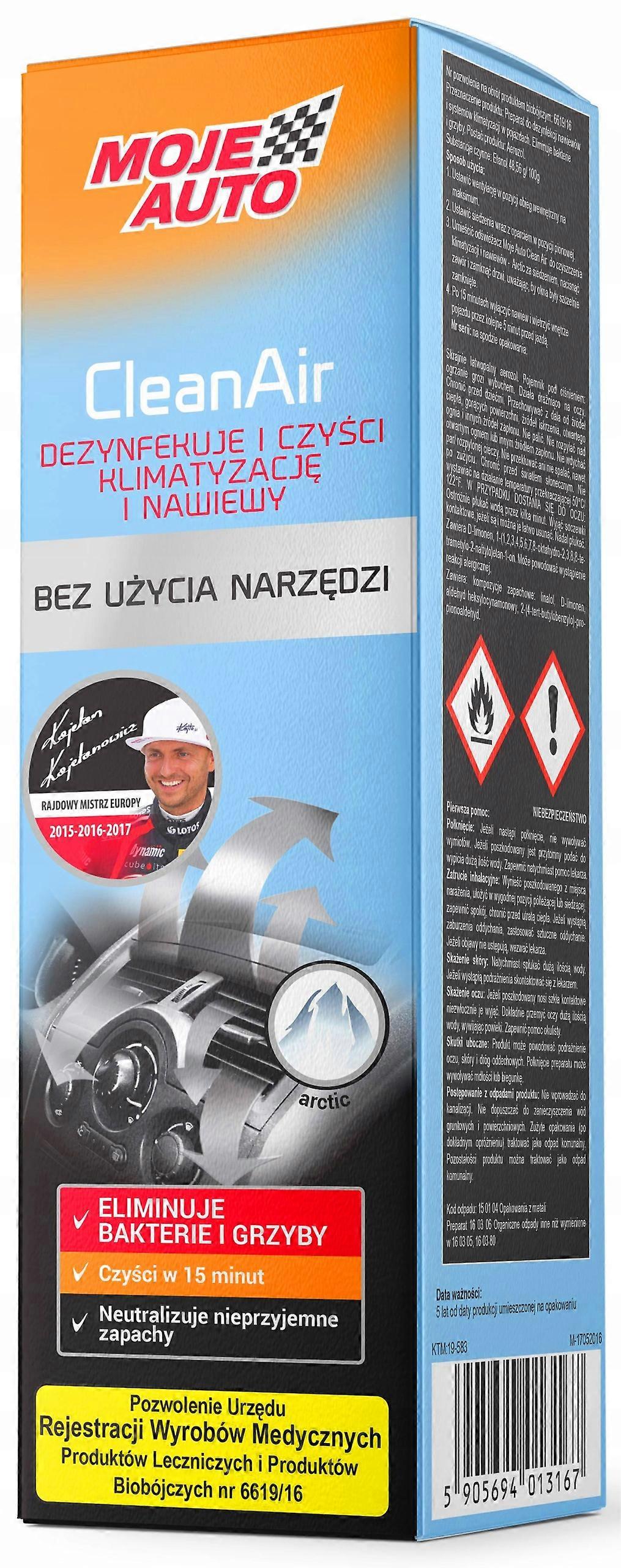 Air Freshener And Air Conditioning My Auto 19-583 150 Ml