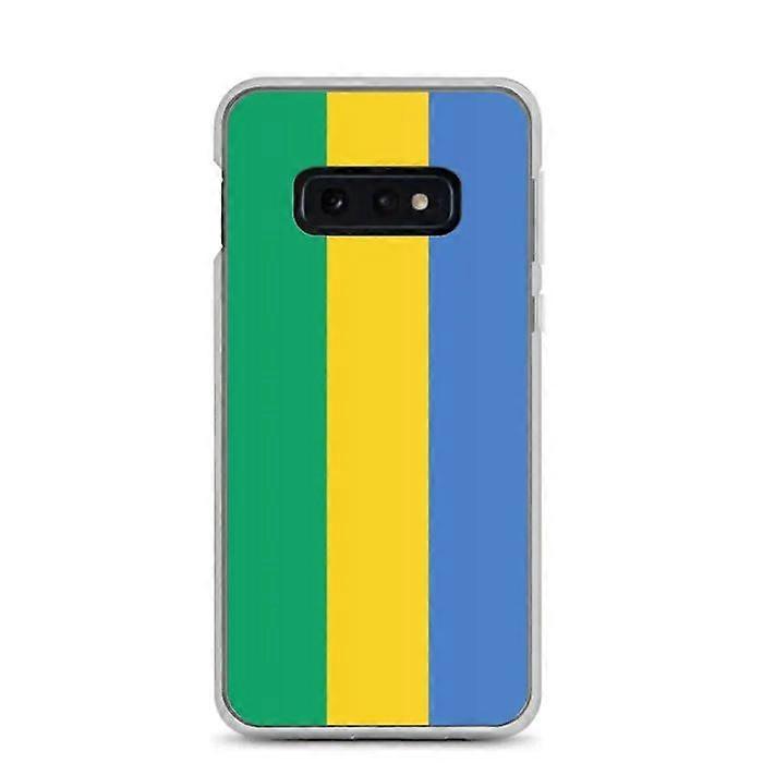 Phone Case - Samsung - Galaxy S10e - Gabon Flag - Soft - Multicolor