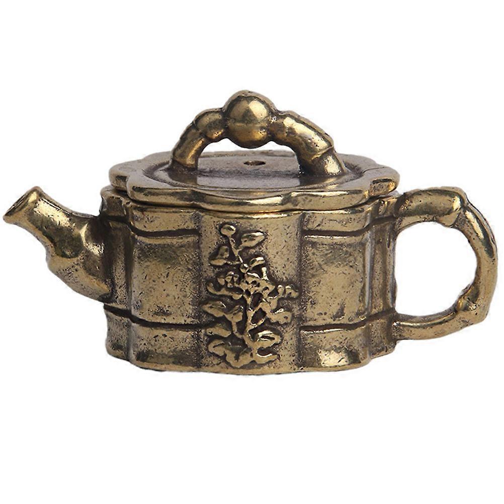 Fine Teapot Ornament, Compact and for Various Decor Needs
